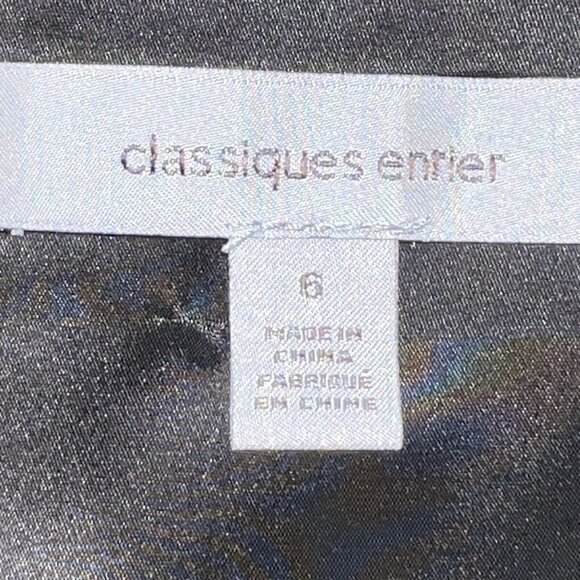 Nordstrom Classiques Entier Wool Blend Tweed Boucle Pencil Skirt Women 6 Stripes - Picture 10 of 10